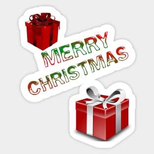 merry christmas Sticker